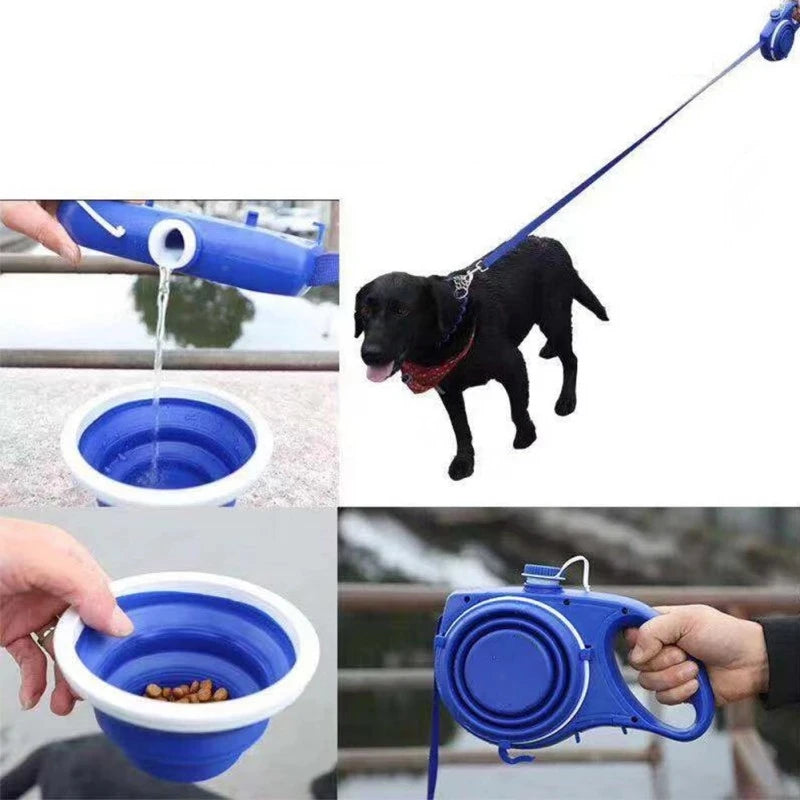 Multifunction Pet Leash - Feeding & Watering