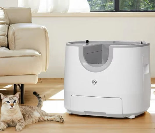 - Automatic Smart Cat Litter Box, Self-Cleaning, 11L, High-Capacity Pet Toilet Tray