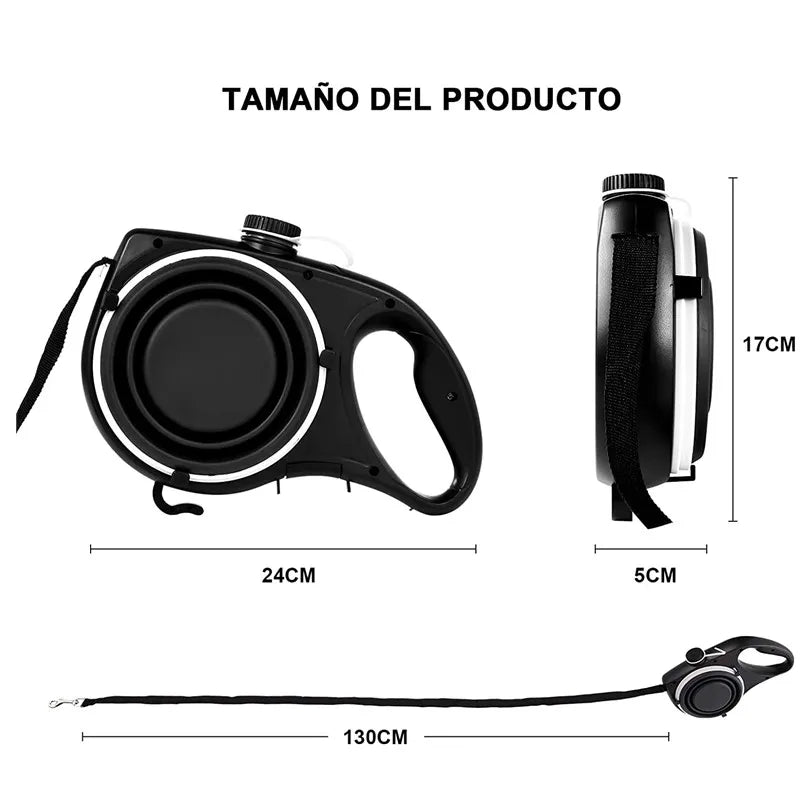 Multifunction Pet Leash - Feeding & Watering