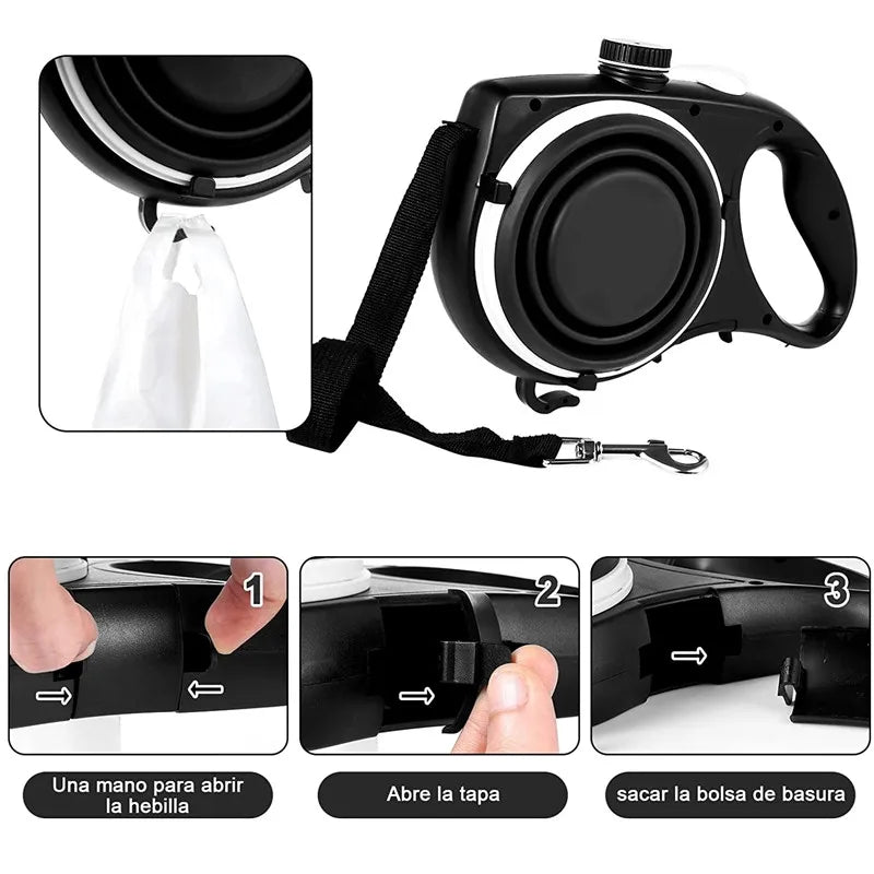 Multifunction Pet Leash - Feeding & Watering